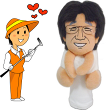 世界に1つだけのゴルフヘッドカバーでちょいモテしちゃいそうです♪